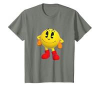 【PAC-MAN】 PAC-MAN World Re-PAC 002 T-Shirt, Youth, Olive Heather, Large