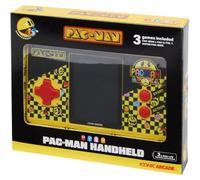 PAC-Man Pocket Edition Portable Game Console - Retro Mini Arcade with 3 Classic Games Included - Original Version - Pocket Console for Kids & Adult (Travel) - Yellow