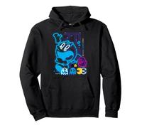 PAC-MAN Pullover Hoodie, Adult Unisex, Black, X-Large