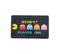 Pac-Man Ready! Player One Retro Breakfast Board / Chopping Board Made of Formica Black