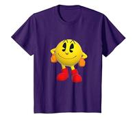 PAC-Man World Re-PAC 002 T-Shirt, Youth, Purple, Medium