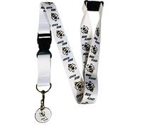 PAC Supplies Global £1 UK Trolley Coin With Detachable Buckle Clip Lanyard & Safety Breakaway (Bee Kind)