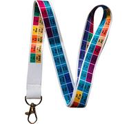 PAC Supplies Global 20mm Periodic Table Neck Lanyard/Badge Holder