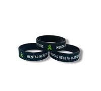 PAC Supplies Global Mental Health Awareness Wristbands, Mental Health Matters (2)