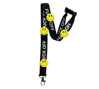PAC Supplies Global Offensive Sayings Breakaway Lanyards, Assorted Designs (*uck Off)