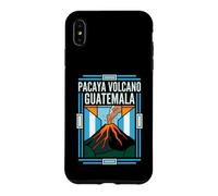 Pacaya Guatemala Flag Active Volcano Eruption Retro Art Case for iPhone XS Max