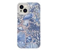 Pacciculn for iPhone 16 Pro,Coastal Beach Marine Life Ocean Sea Turtle Dolphin Coral Seashell Collage Scratch Resistant Shockproof Cover Colorful Phone Case for Teens Girl Women Boy