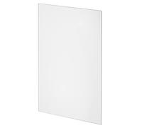 Pacco 8mm Clear Walk In Shower Glass | 1850mm x 1200mm