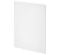 Pacco 8mm Clear Walk In Shower Glass | 1850mm x 1400mm