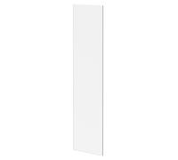 Pacco 8mm Clear Walk In Shower Glass | 1850mm x 500mm