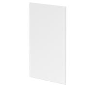 Pacco 8mm Fluted Walk In Shower Glass | Glass/Aluminium | 1850mm x 1000mm