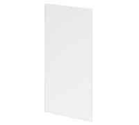 Pacco 8mm Fluted Walk In Shower Glass | Glass/Aluminium | 1850mm x 900mm
