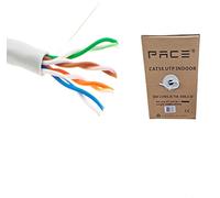 pace Cat5e UTP 4 pair Solid Copper Indoor CCTV/Networking Indoor Cable 305m - White