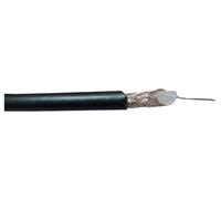 Pace CCTV RG59 POC Solid Copper Core Coaxial Cable for Power Over Coax Cameras 100- Black