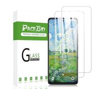 PaceBid 2 Pack Screen Protector Compatible with TCL 50 Pro, [9H Hardness] [Anti-Scratc] [Case Friendly] Premium HD Clear Tempered Glass Protection Protective Film for TCL 50 Pro
