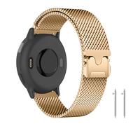 PaceBid 20mm Metal Straps for Garmin Forerunner 70/170/170 Music 43mm/Forerunner 165/165 Music/245/645/570 42mm, Metal Magnetic Watch Band for Garmin Vivoactive 6/5/Approach S50/S44 - Rose Gold