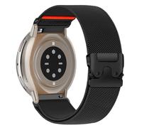 PaceBid 20mm Nylon Strap for Amazfit Active 2 (Square)/Active/GTR Mini/GTS 4/4 Mini/GTS 3/2/2e, Wristbands Elastic Braided Watch Band for Amazfit GTR 42mm/Bip S/Bip 3/3 Pro/T-Rex 3 Pro 44mm - Black