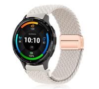 PaceBid 22mm Braided Straps for Garmin Venu 4 45mm/Venu 3/Forerunner 255/265/570 47mm/Venu2, Magnetic Nylon Replacement Watch Band for Huawei Watch GT 6/GT 5 Pro 46mm/Amazfit Balance 2/Bip 6 - Apricot