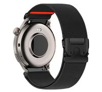 PaceBid 22mm Nylon Strap for Amazfit Balance 2/Balance/Bip 6/Bip 5/Cheetah Pro, Wristbands Elastic Braided Watch Band for Amazfit GTR 4/3 Pro/3/GTR 2e/GTR 47mm/Stratos 3/2/T-Rex 3 Pro 48mm - Black