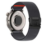 PaceBid 22mm Nylon Strap for Amazfit Balance 3/2/Ultra/Bip 6/Bip5/Bip Max/Cheetah Pro/2 Ultra, Wristbands Elastic Braided Watch Band for Amazfit Balance/GTR 4/3 Pro/2e/GTR 47mm/Stratos 3 - Gray