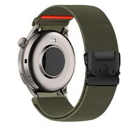 PaceBid 22mm Nylon Strap for Amazfit Balance 3/2/Ultra/Bip 6/Bip5/Bip Max/Cheetah Pro/2 Ultra, Wristbands Elastic Braided Watch Band for Amazfit Balance/GTR 4/3 Pro/2e/GTR 47mm/Stratos 3 - Green