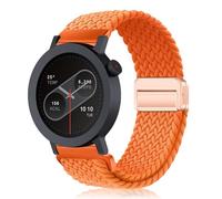 PaceBid 22mm Nylon Straps for CMF by Nothing Watch 3 Pro, Men and Women Sport Braided Magnetic Replacement Watch Band for CMF by Nothing Watch Pro 2/3 - Orange