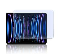 PaceBid Anti Blue Light Screen Protector Compatible with iPad Air 5 2022, [Anti Eye Strain][Blocks Excessive Harmful Blue Light & UV][Face ID Complete] 9H Tempered Glass for iPad Air 5 2022