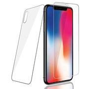 PaceBid Compatible with iPhone X/XS Screen Protector[Front + Back],Friendly Thin HD Clear Full Coverage Anti Scratch Soft Film for iPhone X/XS