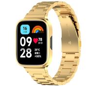 PaceBid Metal Bracelet Stainless Steel Adjustable Metal Men Women Replacement Straps for Xiaomi Redmi Watch 3 Active