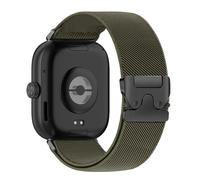 PaceBid Nylon Strap for Xiaomi Smart Band 10 Pro/9Pro/8 Pro(Mi Band 9 Pro/8Pro/10 Pro), Men's and Women's Sport Elastic Braided Replacement WatchBand for Xiaomi Redmi Watch 6/Watch 5/4 - Green