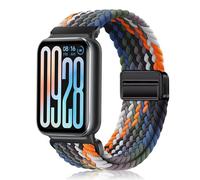 PaceBid Nylon Straps for Xiaomi Smart Band 8 Pro/9Pro/10 Pro, Men and Women Braided Magnetic Replacement Watch Band for Xiaomi Redmi Watch 6/Watch5/Watch4/Mi Band 9 Pro/8Pro/10 Pro - Colorful