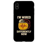 Pacemaker Im Wired Differently Now Fun Mens Surgery Recovery Case for iPhone XS Max