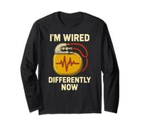 Pacemaker Im Wired Differently Now Fun Mens Surgery Recovery Long Sleeve T-Shirt