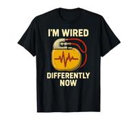 Pacemaker Im Wired Differently Now Fun Mens Surgery Recovery T-Shirt