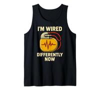 Pacemaker Im Wired Differently Now Fun Mens Surgery Recovery Tank Top