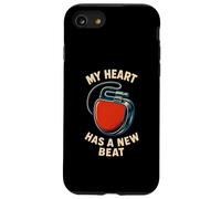 Pacemaker My Heart Has A New Beat Retro Mens Surgery Recover Case for iPhone SE (2020) / 7/8