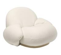 Pacha Armchair w. Armrests and Swivel Harp 24/Pearl Gold