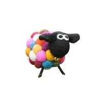 Pachamama Handfelted 100% Wool Sheep Flock Designs Decorative Home Ornaments Collectable Gift Handmade Colourful Cute Lovable Fair Trade
