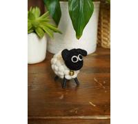 Pachamama Mini Tessa Wool Sheep Figurine Pachamama Multicolor