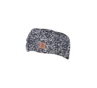 Pachamama Women Wool/Mohair Ear Warmer Headband Fleece Lined Handknitted Flecked Knit One-Size Handmade Fair Trade (Charcoal)