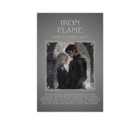 pachbzx Iron Flame by Rebecca Yarros Poster Canvas Poster Bedroom Decor Landscape Office Room Decor Gift 12x18inch(30x45cm)