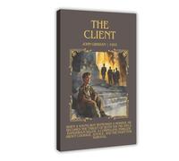 pachbzx The Client by John Grisham Poster Canvas Poster Bedroom Decor Landscape Office Room Decor Gift 20x30inch(50x75cm)