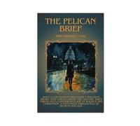 pachbzx The Pelican Brief Poster Canvas Poster Bedroom Decor Landscape Office Room Decor Gift 16x24inch(40x60cm)