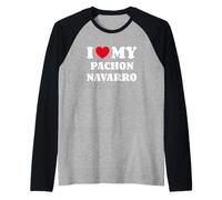 Pachones Navarros I Love My Pachon Navarro Raglan Baseball Tee