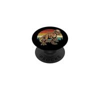 Pachycephalosaurus Retro PopSockets Adhesive PopGrip
