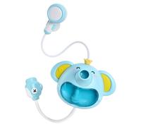 Pachyderm Bath Sprinkler - Elephant Water Pump for Rinsing | Battery Operated Motor with Flexible Trunk Spout & Gentle Flow Shower Head for Tubs, Basins, Paddling Pools and Sinks