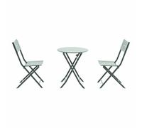 Pacific 2 Seater Rennes Outdoor Bistro Set - Moss Green