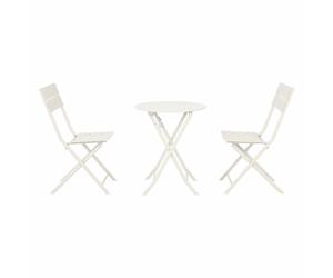 Pacific 2 Seater Rennes Outdoor Bistro Set - Putty
