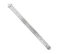 Pacific Arc 12 inch Pica Pole Metal Ruler, with Pica, Points, Inches, and Agate Measurements, Stainless Steel Ruler for Drafting
