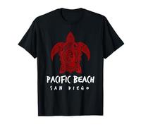 Pacific Beach San Diego Sea Turtle Design Pacific Beach CA T-Shirt